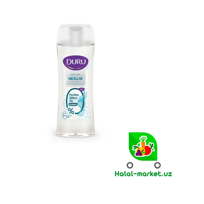 DURU Hydro Pure Miccelar 450ml uchun dush gel