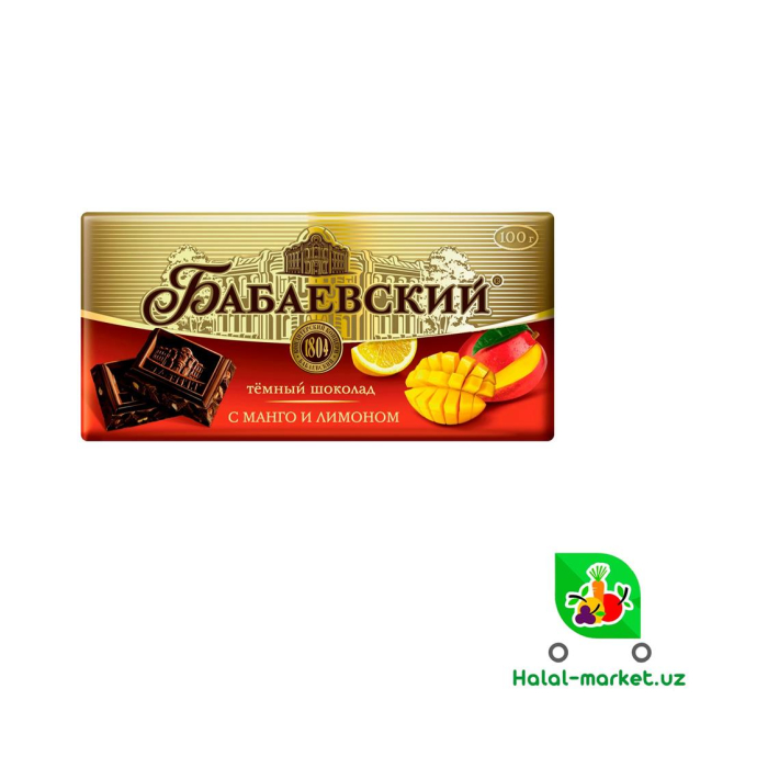 BABAIEVSKY shokoladli plitka mango va limon 100gr