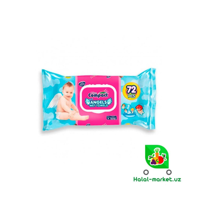 COMPACT Angels 72 dona nam salfetkalar