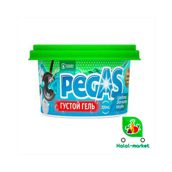 Гель для мытя посуды PEGAS 200мл