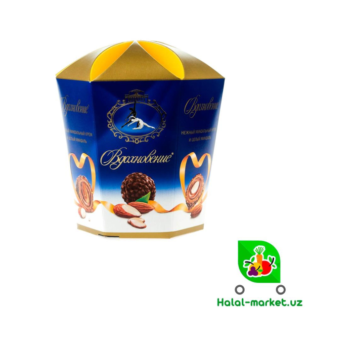 VDOHNOVENIE Shokoladli yong'oq va yong'oq krem 150gr