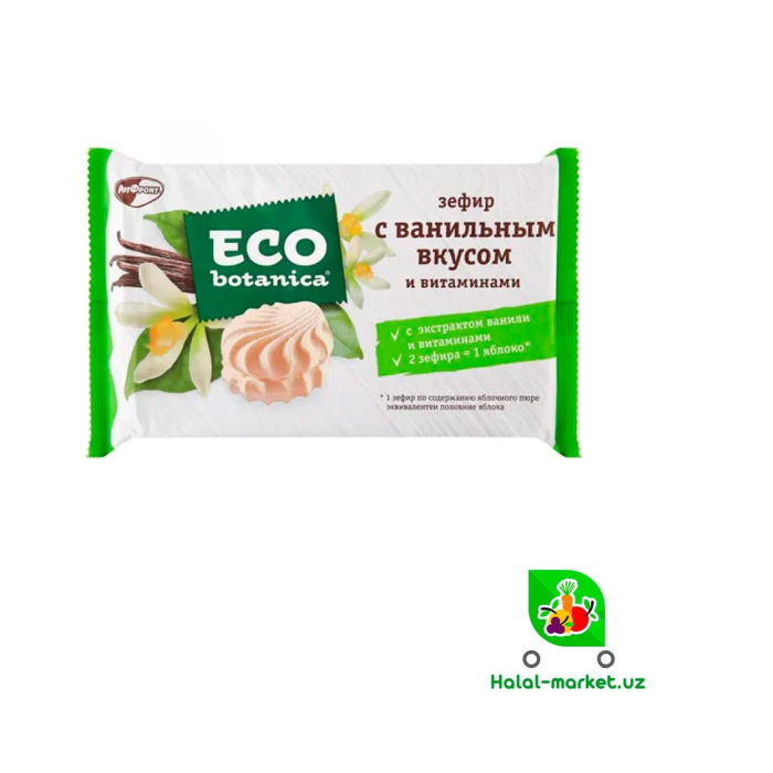 ECO zefir vanil ta'mi 250gr