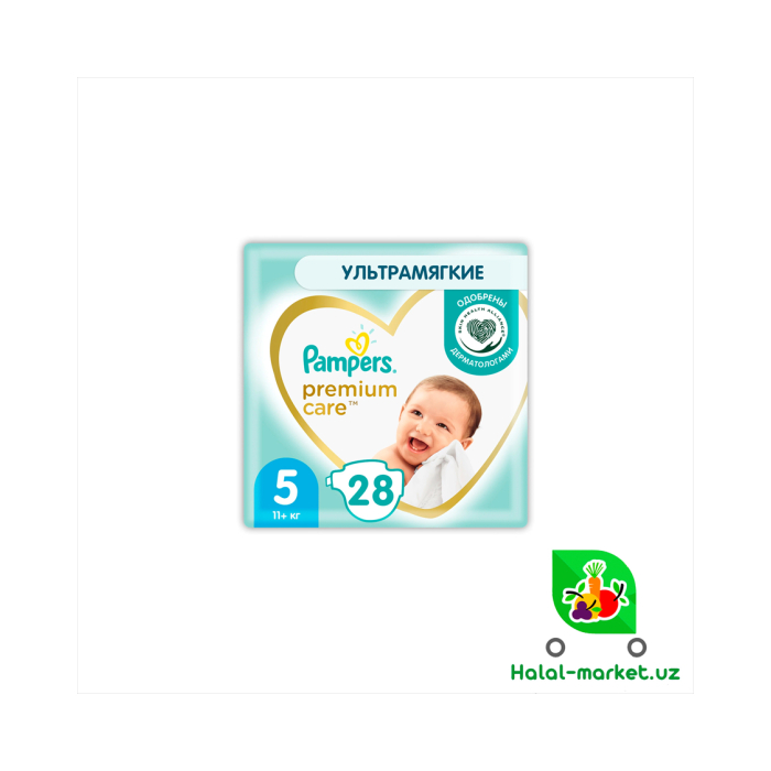 Подгузники PAMPERS baby Dry 5 (28)