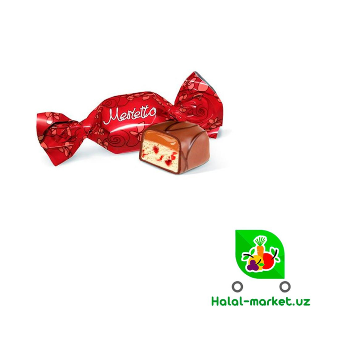 MERLETTO Shokolad, Banan, O'rik, Malina (og'irlik)