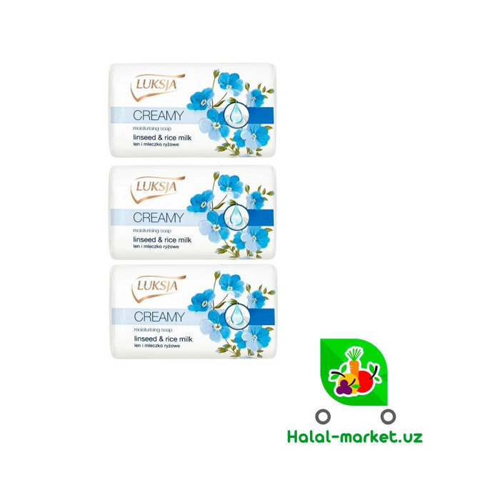 Мыло LUKSIA CREAMY Linseed 90гр