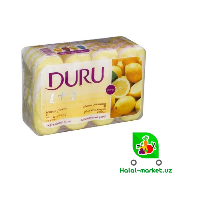 DURU FRESH Lemon 4*100гр sabun