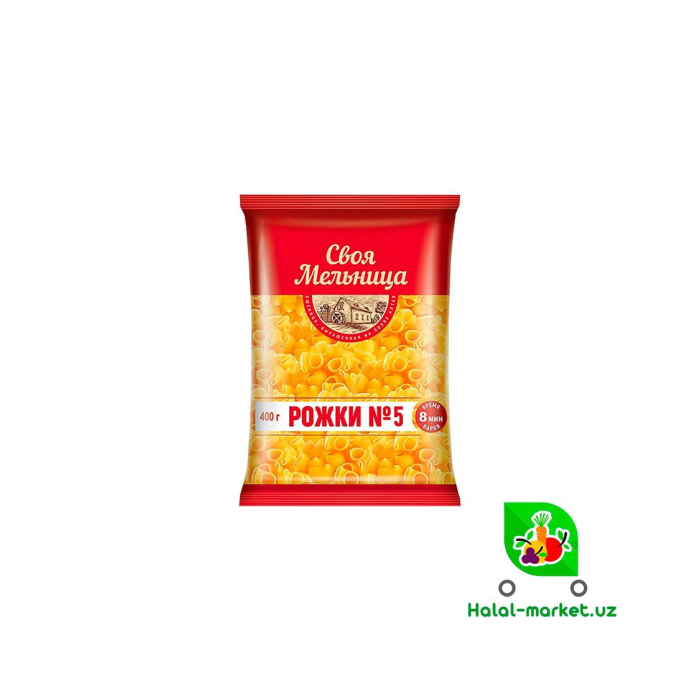 SVOYA MEL'NITSA makaronlari Rojki 400gr