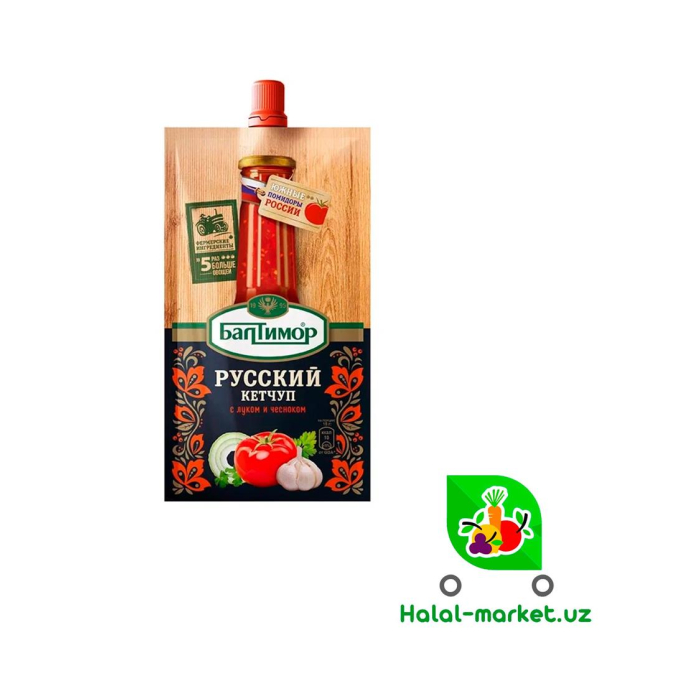 BALTIMOR Ketchup piyoz va sarimsoq bilan 260gr