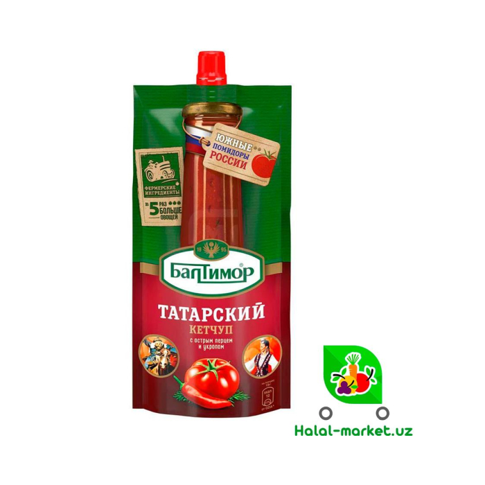 BALTIMOR Ketchup achchiq qalampir va ukrop bilan 260g