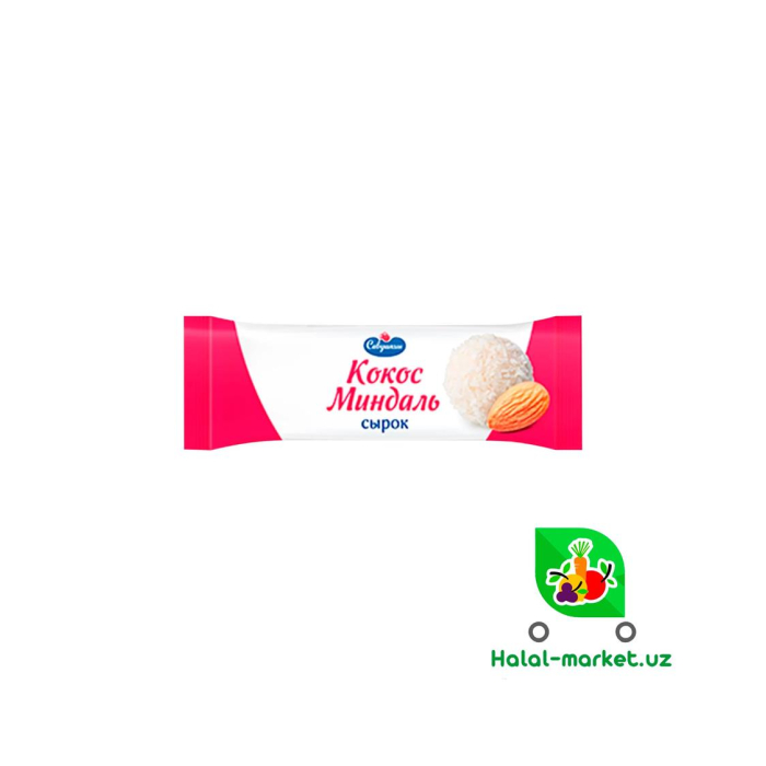 Сырок Савушкин Кокос-Миндаль 40г