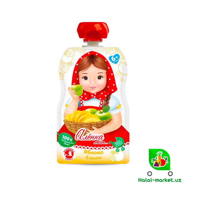 Alenka pyuresi Olma-abrikos 90g