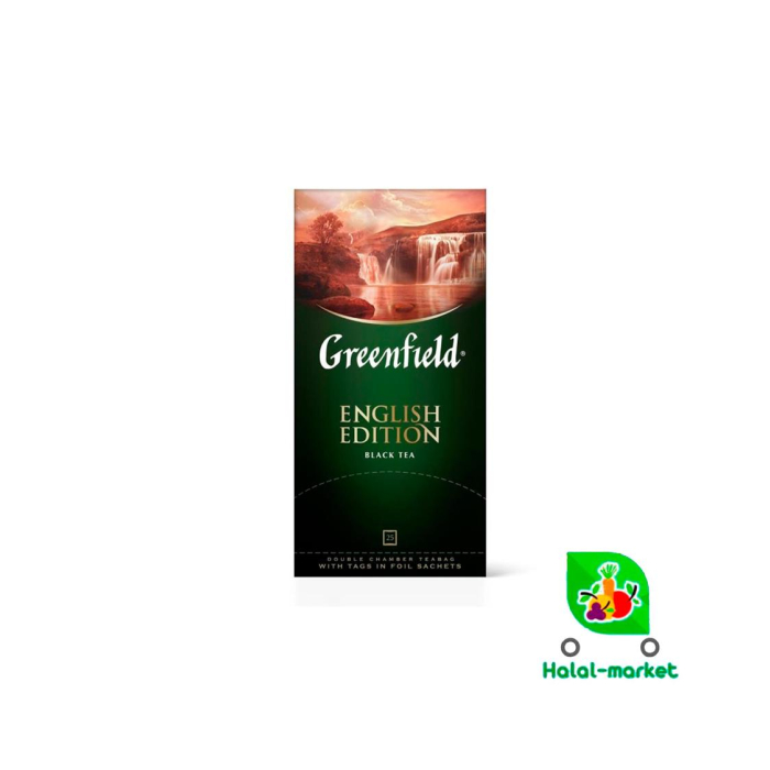 Qora choy GREENFIELD English Edition 25bags