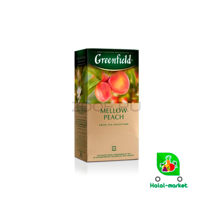 Чай зеленый GREENFIELD Mellow Peach 25bags