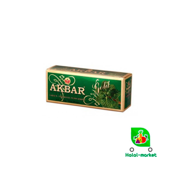 AKBAR Green Gold 25pak yashil choy