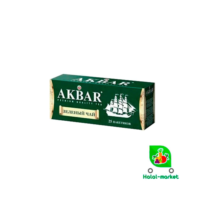 Yashil choy AKBAR Green VANILLA 25pak
