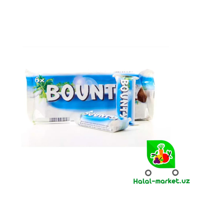 BOUNTY batonchalari 6x 28,5gr