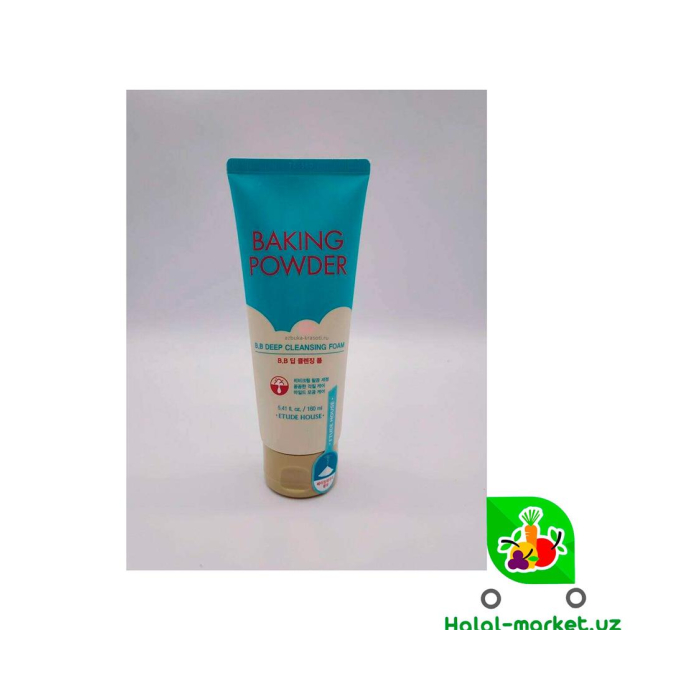 ETUDE HOUSE Pori Tozalash uchun Kremsimon Qoplama 160ml