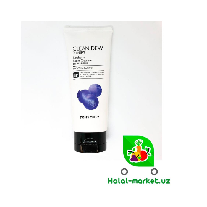 Очищающая пенка TONY MOLY Blueberry 180мл