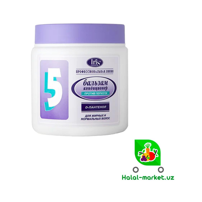 Balsam-konditsioner IRIS 5 D-Pantenol Quruq teri qarshi 500ml