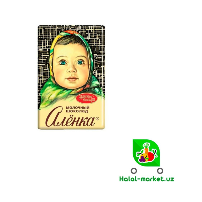 Sutli shokolad Alenka 14ta 15g