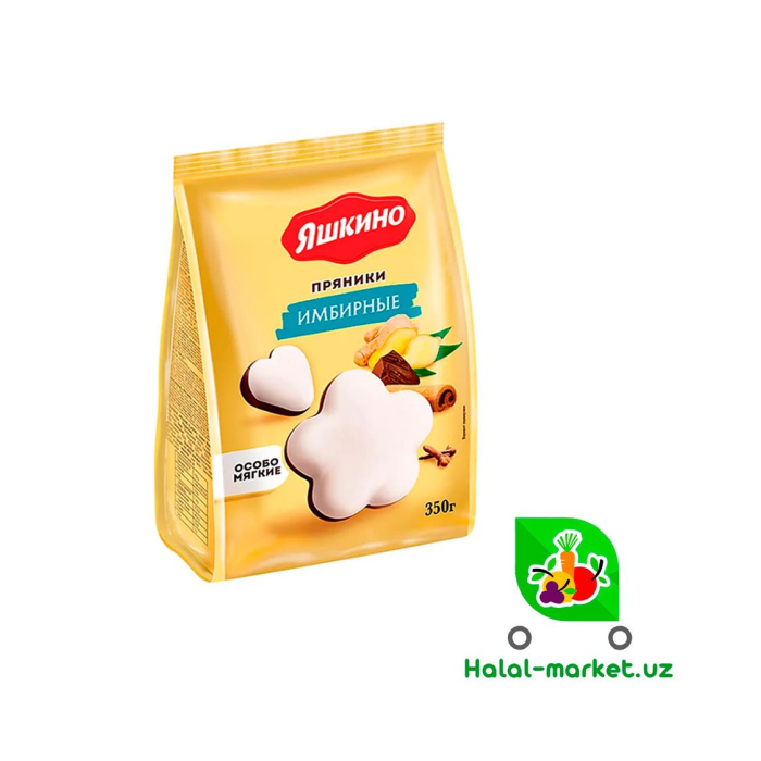 Пряники Яшкино Имбирные 350г