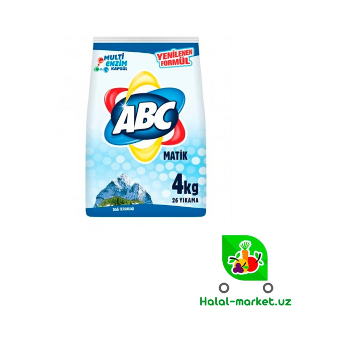 Порошок ABC автомат Горная Свежесть 4кг