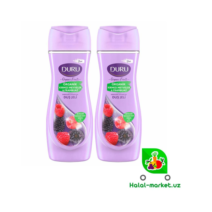 Гель для душа DURU Hydro Organic Fruits 450мл