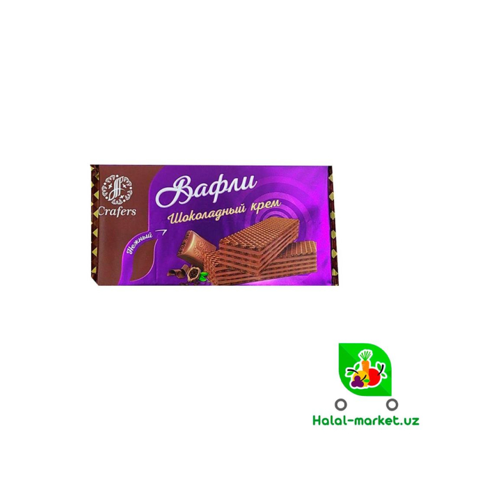 Вафли CRAFERS DREAM WAFERS с Арахисом 142гр