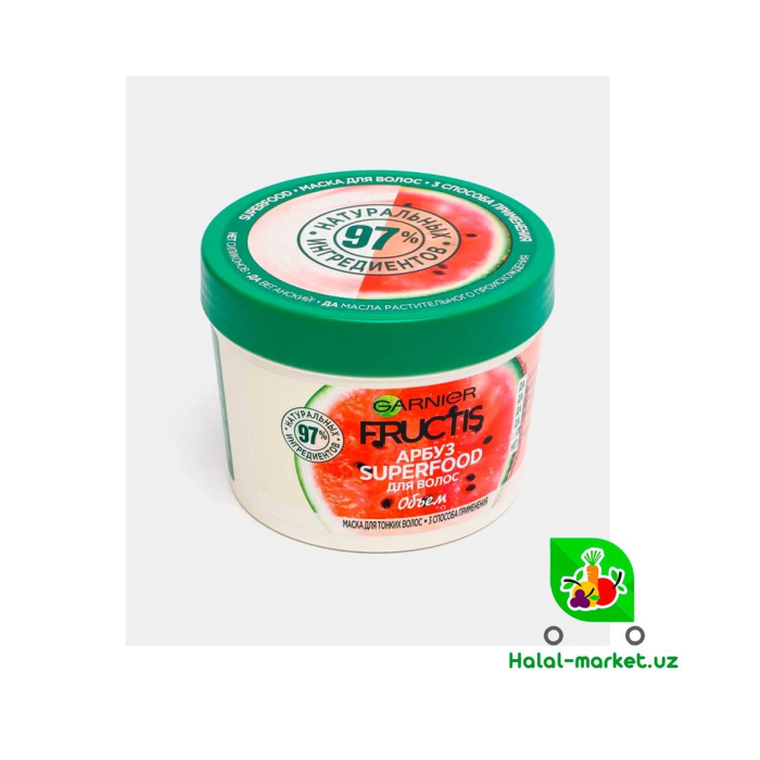 FRUCTIS SUPERFOOD Soch uchun niqob 390ml