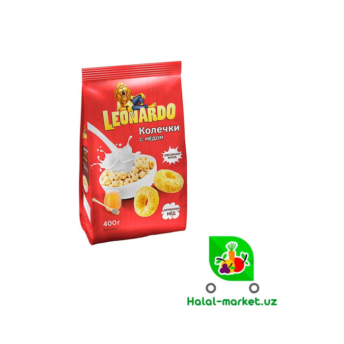 LEONARDO 400гр asal bilan halqalar