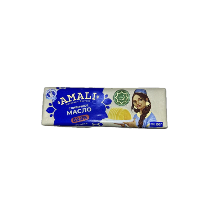 Сливочное масло AMALI 82,5% 500гр