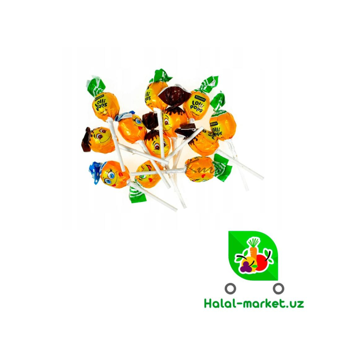 ROSHEN LOLLIPOPS карамели (og'irlik)