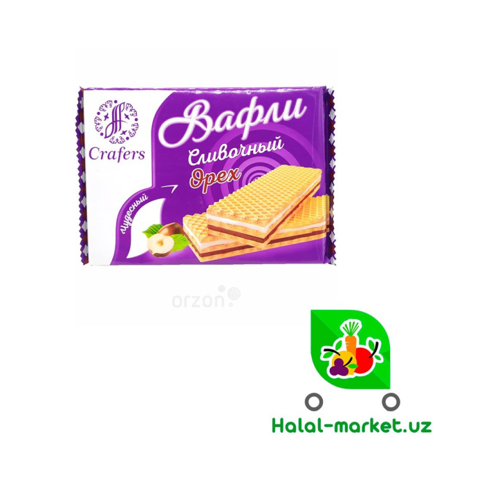 Вафли CRAFERS GO UP Арахис 36гр