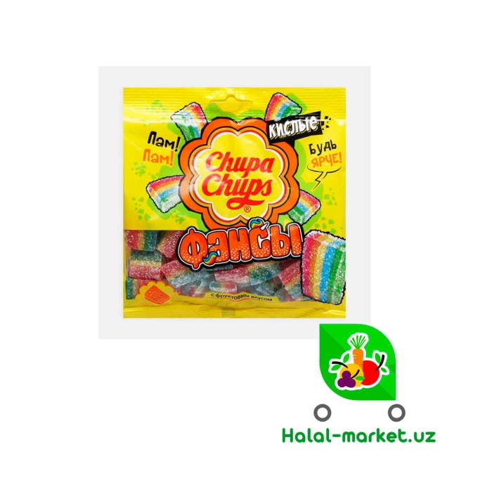 Мармелад CHUPA CHUPS Фенсы 70гр