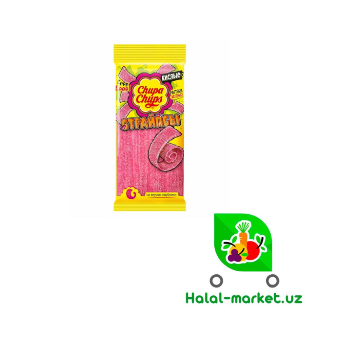 CHUPA CHUPS Страйпсы 120гр мармелад