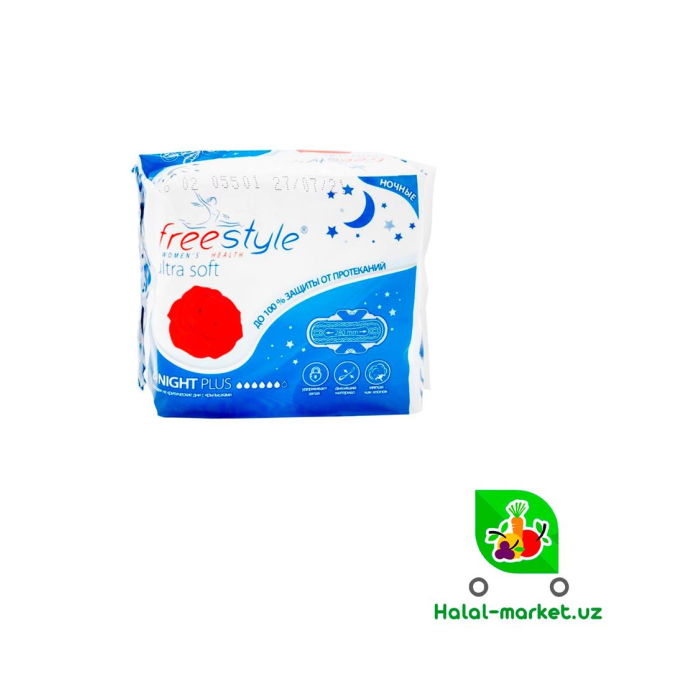 Free Style kecha uchun 8 dona prokladkalar