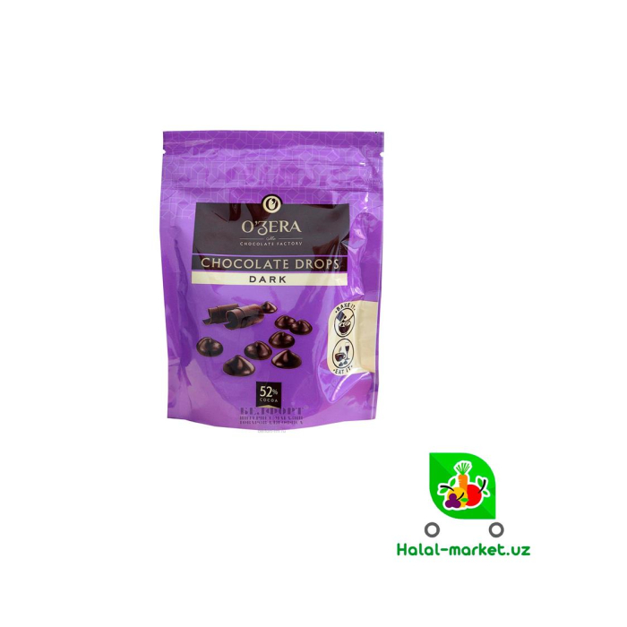 OZERA CHOCOLATE DROPS чёрный 80гр