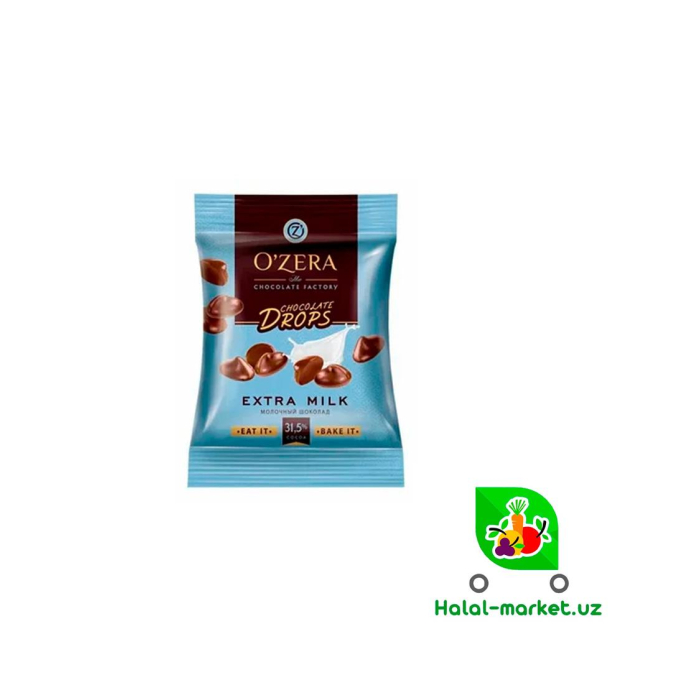 OZWRA CHOCOLATE DROPS молочный 80гр