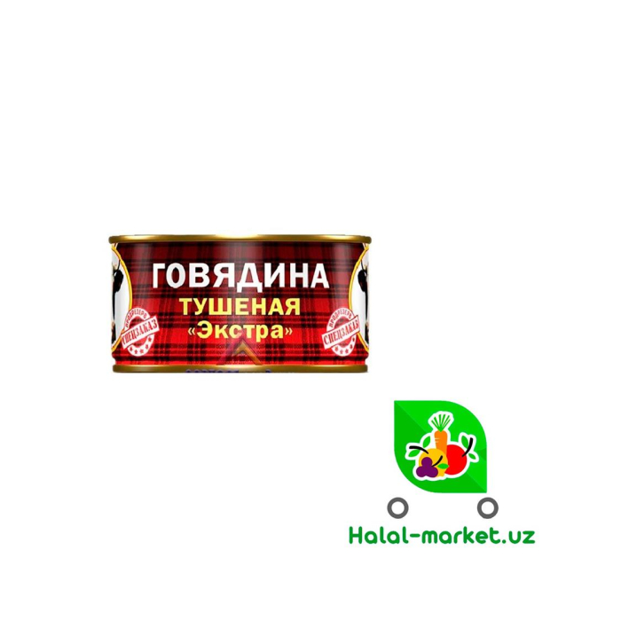 Ekstra 325g mol go'shti konservalangan