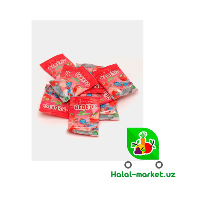BEBETO SOFT STRAWBERRY 18гр мармелад