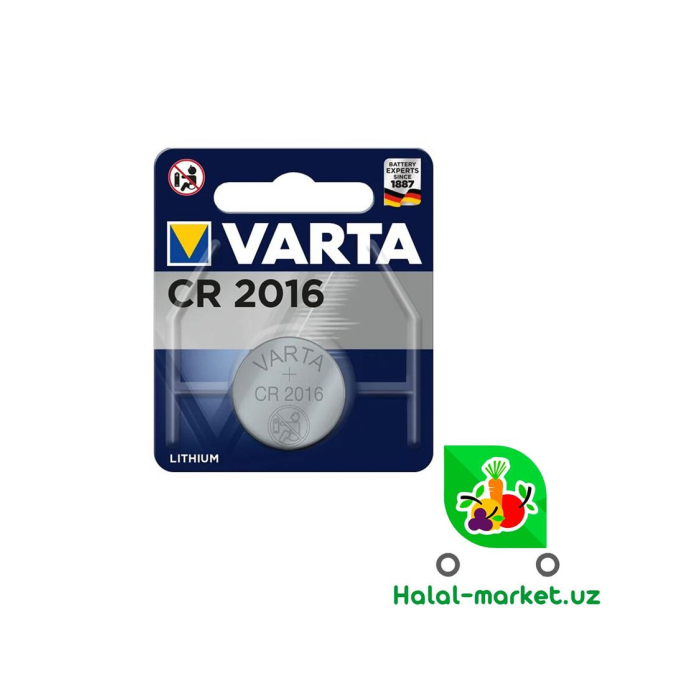 VARTA CR2016 batareyasi