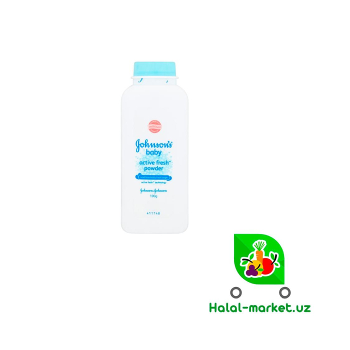 Присыка JOHNSONS BABY active fresh 100гр