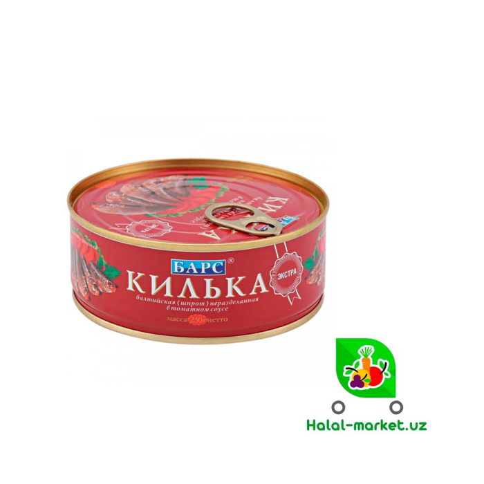 Bars Kilka Ekstra 250gr