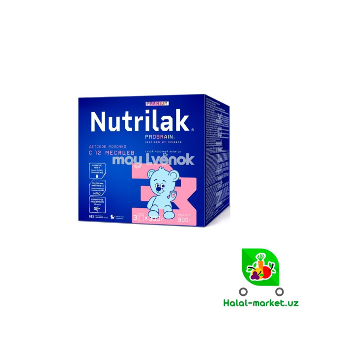 NUTRILAK PREMIUM 3 900гр aralashmasi