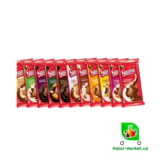 NESTLE GOLD SELECTION Shokolad Ko'k uzum 82gr