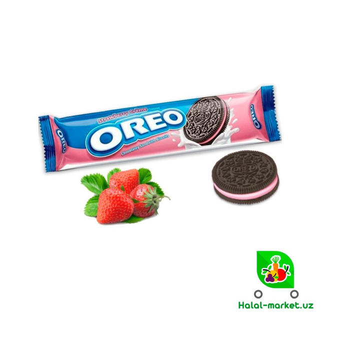 Печенье OREO Клубники,Чизкейк 154гр