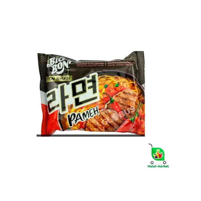 Лапша Рамен Говяина BIG BON 100гр