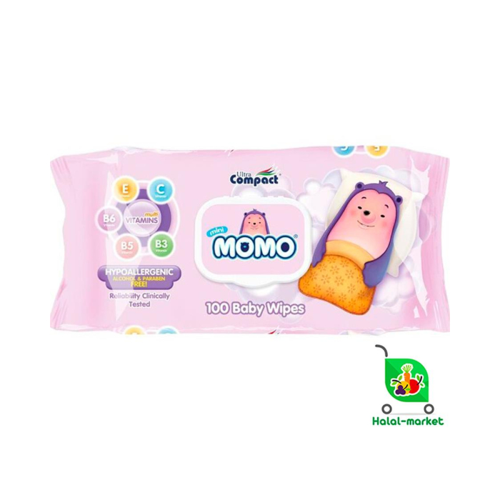 Mini Momo 100 dona nam salfetkalar