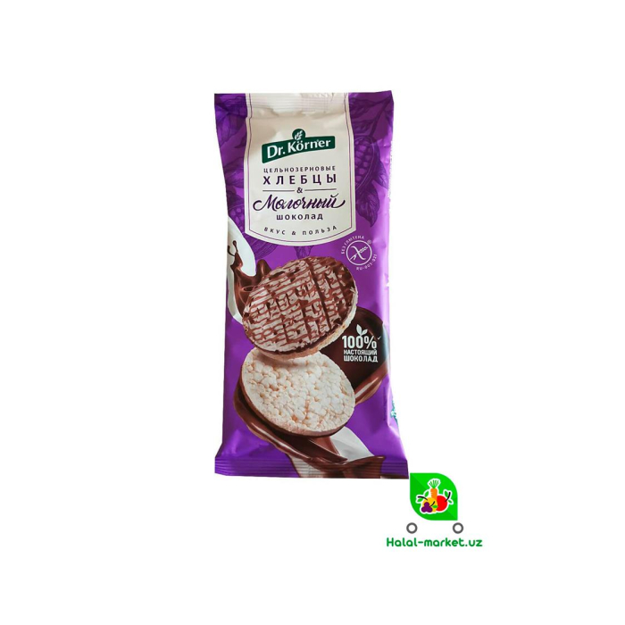 Dr Korner nonlari SUTLI SHOKOLAD 67gr