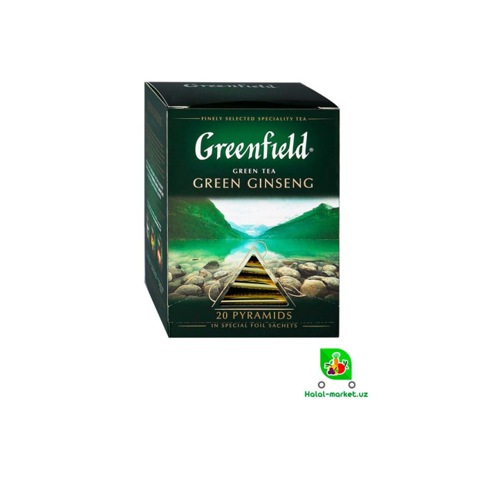Чай GREENFIELD Green Gingseng 20bags